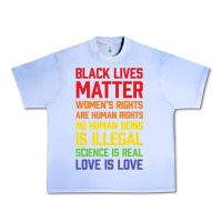 Grape Ice Black Lives Matter List Urban Heavy Tee - longCreatives