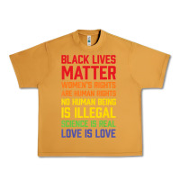 Peanut Butter Black Lives Matter List Urban Heavy Tee - longCreatives