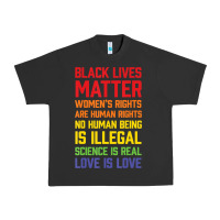 Black Lives Matter List Urban Heavy Tee | Teevron