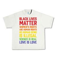 Pistachio Black Lives Matter List Urban Heavy Tee - longCreatives