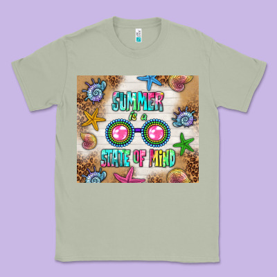 Summer Is A State Of Mind Classic Tee Designed By Tumblerdesignbyshophia