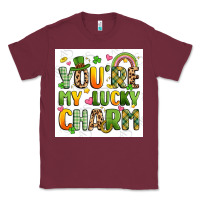 Burgundy you're my lucky charm artiststas filigran Classic Tee - Artiststas