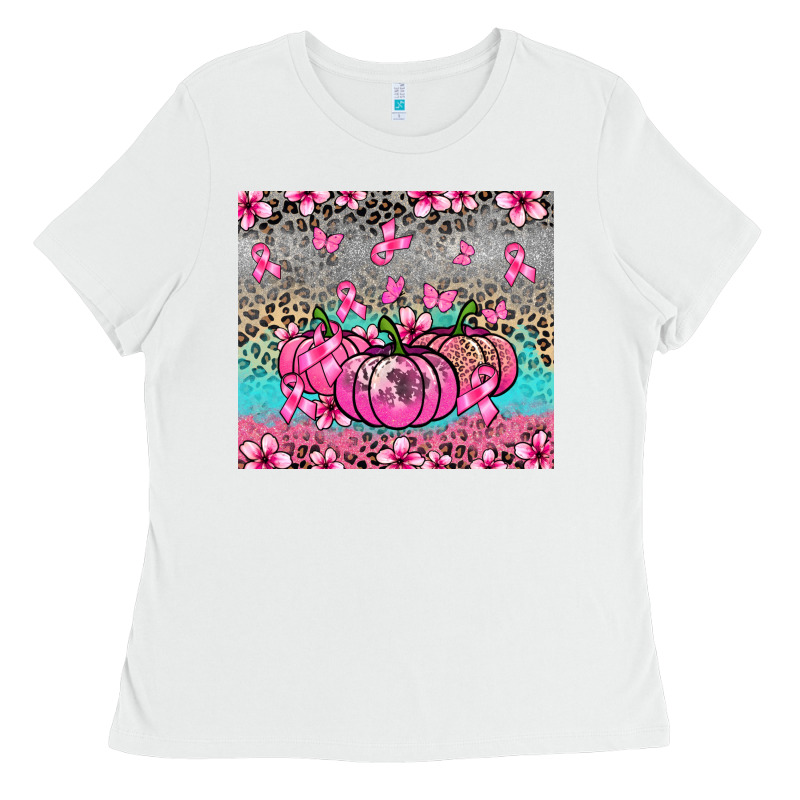 Cancer Pumpkins Ladies Tee by NancyCooperArtShop | Teevron