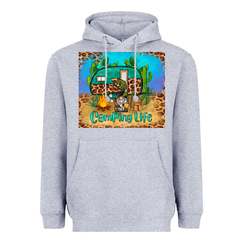 Camping Life Tumbler Heavyweight Hoodie by BarkalooDesign | Teevron