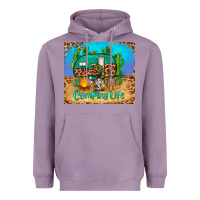 Lavender camping life tumbler Heavyweight Hoodie - BarkalooDesign