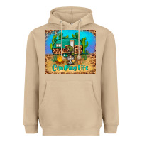 Mushroom camping life tumbler Heavyweight Hoodie - BarkalooDesign