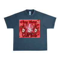 Midnight Navy Hey there Cupids with gnomies tumbler Urban Heavy Tee - HowdyJamesFarm