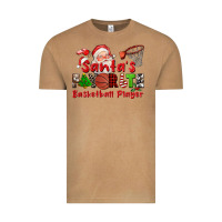 Santas Favorite Basketball Player Vintage Tee | Teevron