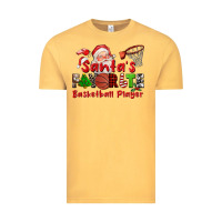 Vintage Mustard santas favorite basketball player Vintage Tee - CowGirlArtShop