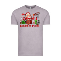 Vintage Zinc santas favorite basketball player Vintage Tee - CowGirlArtShop