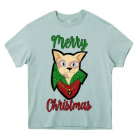 Arona Merry Christmas Cat Heavy Core Tee - Bettercallsaul