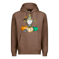 Chestnut Happy Fall Premium Hoodie - CowhideDigitalArt