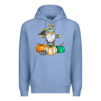 Colony Blue Happy Fall Premium Hoodie - CowhideDigitalArt