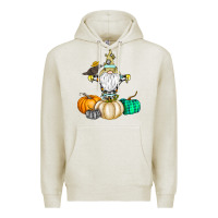 Oatmeal Heather Happy Fall Premium Hoodie - CowhideDigitalArt