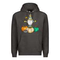 Smoke Happy Fall Premium Hoodie - CowhideDigitalArt