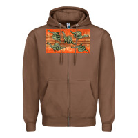 Chestnut dinosaur brontosaurus sippy cup Zipper Hoodie - Artiststas