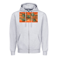 Heather Grey dinosaur brontosaurus sippy cup Zipper Hoodie - Artiststas