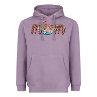 Lavender mom flamingo Heavyweight Hoodie - BarkalooDesign