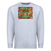 Heather Grey cinco de mayo sombrero skull mousepad Premium Sweatshirt - BarkalooDesign