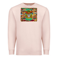 Pale Pink cinco de mayo sombrero skull mousepad Premium Sweatshirt - BarkalooDesign