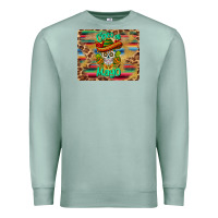 Seafoam cinco de mayo sombrero skull mousepad Premium Sweatshirt - BarkalooDesign