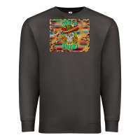 Smoke cinco de mayo sombrero skull mousepad Premium Sweatshirt - BarkalooDesign