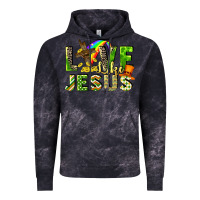 Cloud Black Love like Jesus Vintage Hoodie - CowGirlArtShop