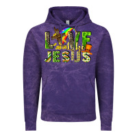 Cloud Purple Love like Jesus Vintage Hoodie - CowGirlArtShop