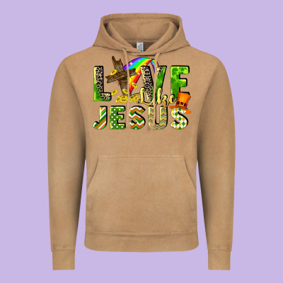 Love Like Jesus Vintage Hoodie Designed By Cowgirlartshop