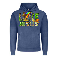 Vintage Denim Love like Jesus Vintage Hoodie - CowGirlArtShop
