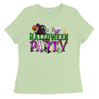 Matcha Halloween Party Ladies Tee - texasbilliewilder