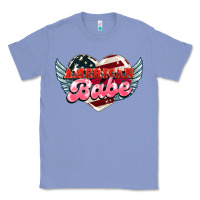 Colony Blue American babe Classic Tee - HowdyJamesFarm