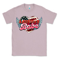Lilac American babe Classic Tee - HowdyJamesFarm