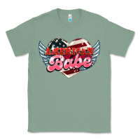 Sage American babe Classic Tee - HowdyJamesFarm