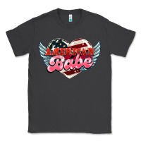 Smoke American babe Classic Tee - HowdyJamesFarm