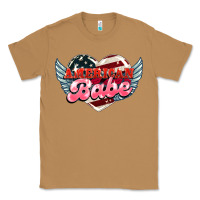 Toasted Coconut American babe Classic Tee - HowdyJamesFarm