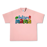 Salmon autism mama Urban Heavy Tee - CowGirlArtShop