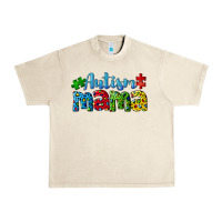Sandshell autism mama Urban Heavy Tee - CowGirlArtShop