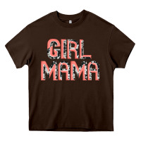 Chocolate Brown girl mama Heavy Core Tee - JahusDesignShop