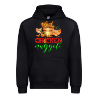 Black chicken nuggets Urban Hoodie - AdoDesignShop