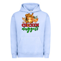 Pigment Grape Ice chicken nuggets Urban Hoodie - AdoDesignShop