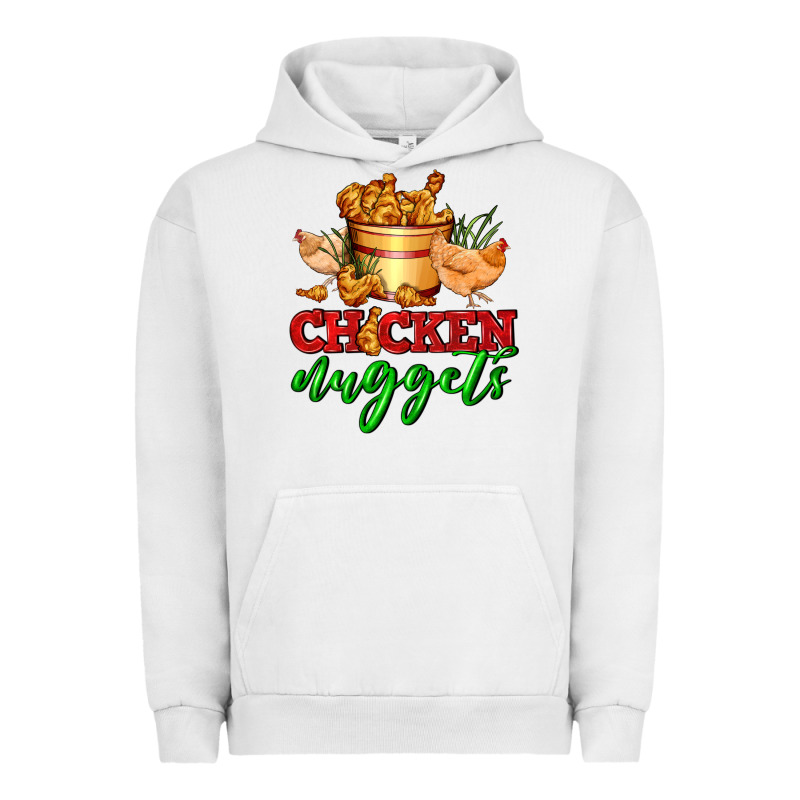 Chicken Nuggets Urban Hoodie by AdoDesignShop | Teevron