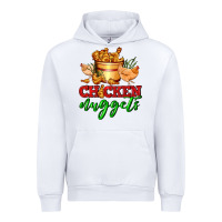 White chicken nuggets Urban Hoodie - AdoDesignShop