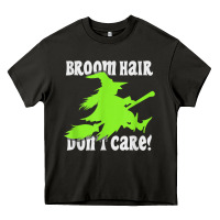 Asphalt witches saying broom hair dont care halloween camper joke Heavy Core Tee - longCreatives