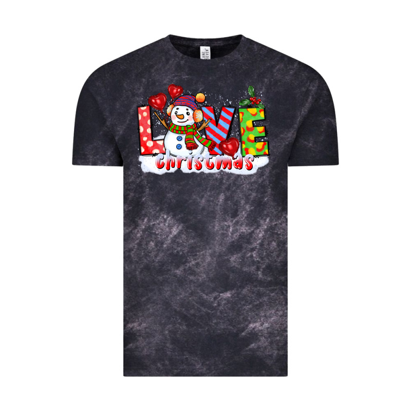 Love Christmas Snowman Vintage Tee by CowGirlArtShop | Teevron