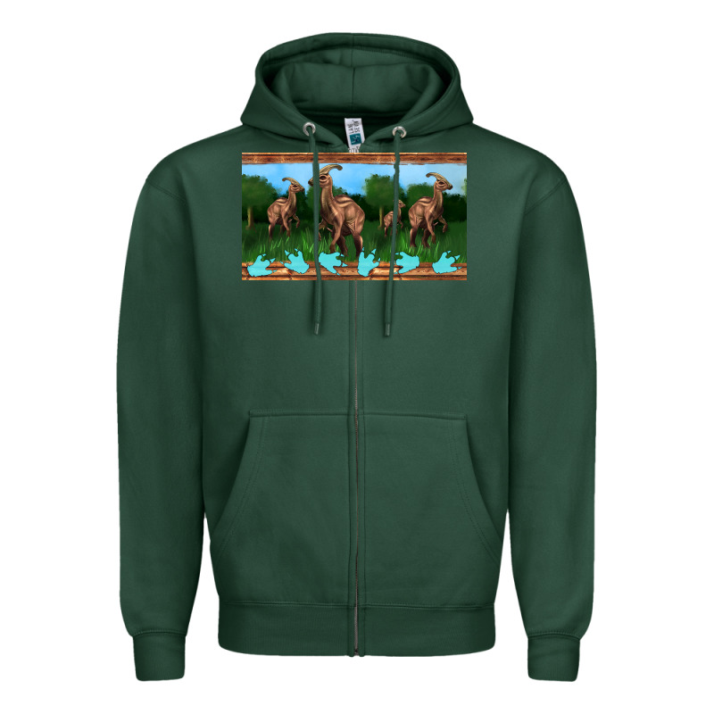 Parasaurolophus Sippy Cup Zipper Hoodie by Artiststas | Teevron