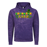 Cloud Purple St. Patrick's Shamrock farm Vintage Hoodie - CowGirlArtShop