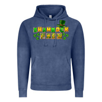 Vintage Denim St. Patrick's Shamrock farm Vintage Hoodie - CowGirlArtShop