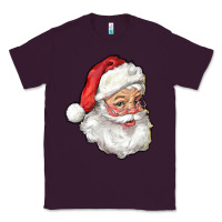 Plum Santa Claus Classic Tee - RanaPortraitStore