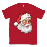 Red Santa Claus Classic Tee - RanaPortraitStore